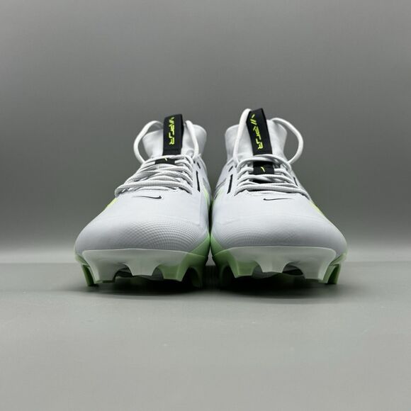 Nike Vapor Edge Pro 360 2 Pure Platinum Black Volt Green Mens Size 12 Football - Picture 2 of 9